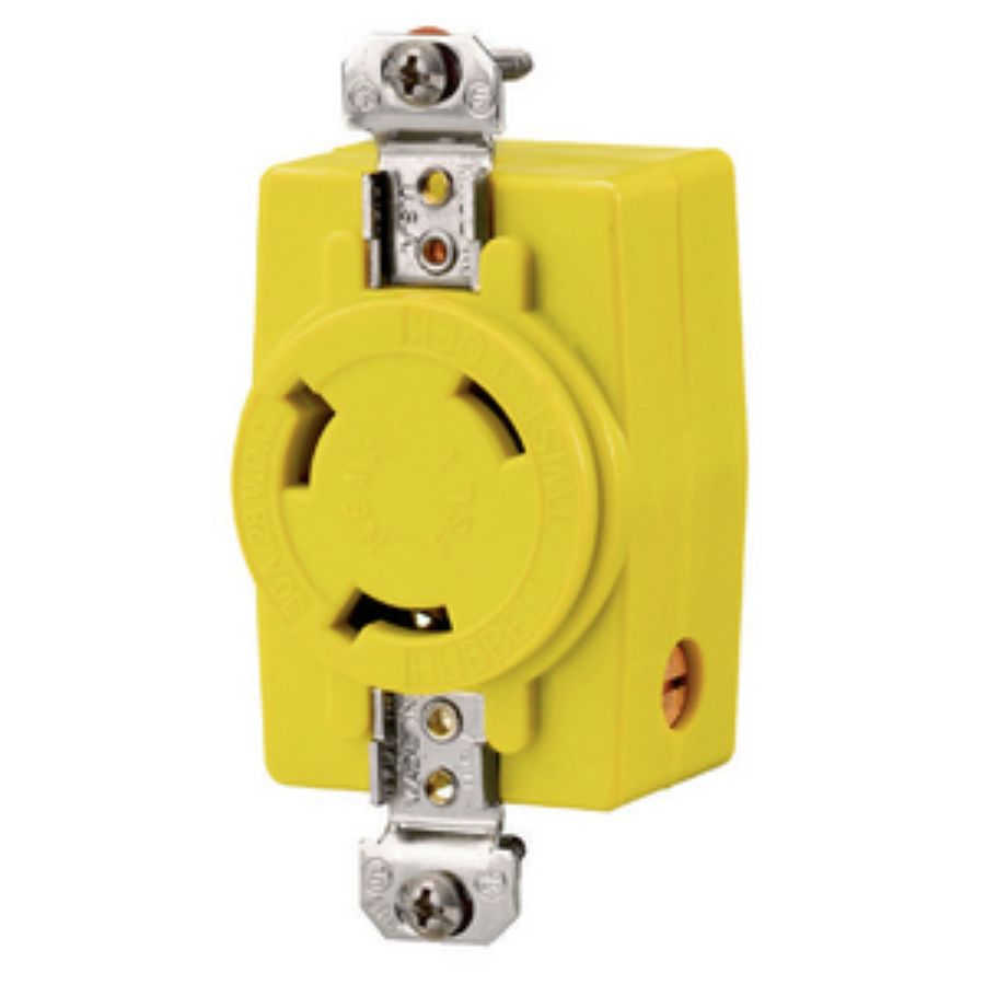 Hubbell 30 AMP Single Electrical Receptacle - Capt. Harry's