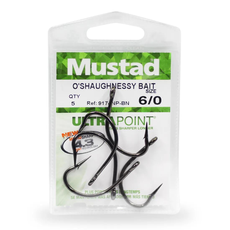 MUSTAD O'SHAUGHNESSY LIVE BAIT HOOK 9174