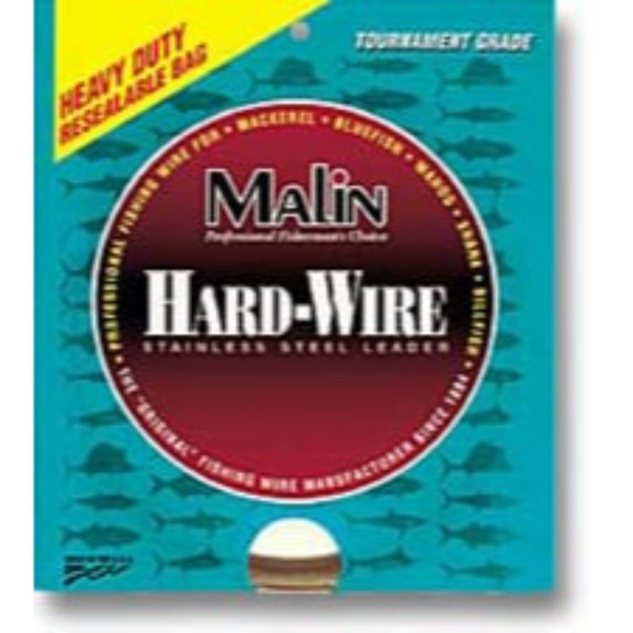 MALIN HARD-WIRE STAINLESS STEEL LEADER 42′ COIL – Big Dog Tackle