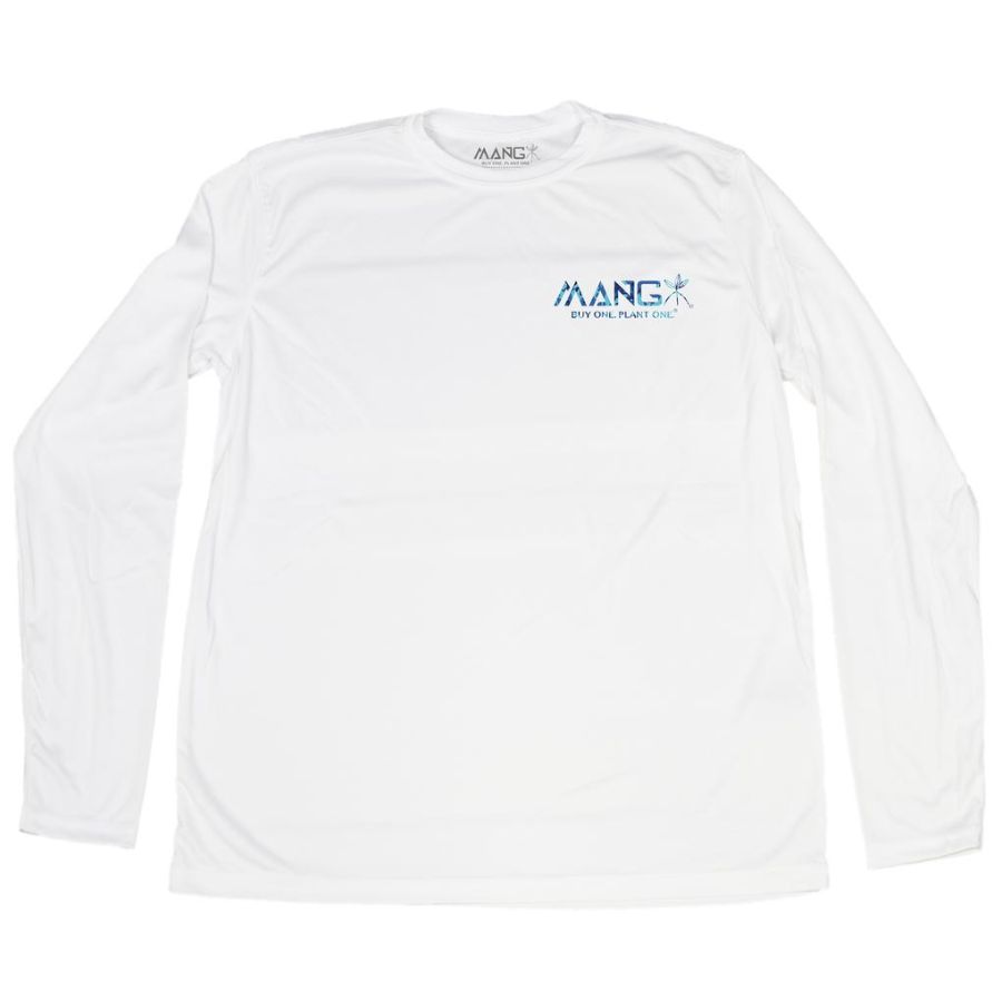 Logo Long Sleeve T-Shirt - White, L - Penn Fishing