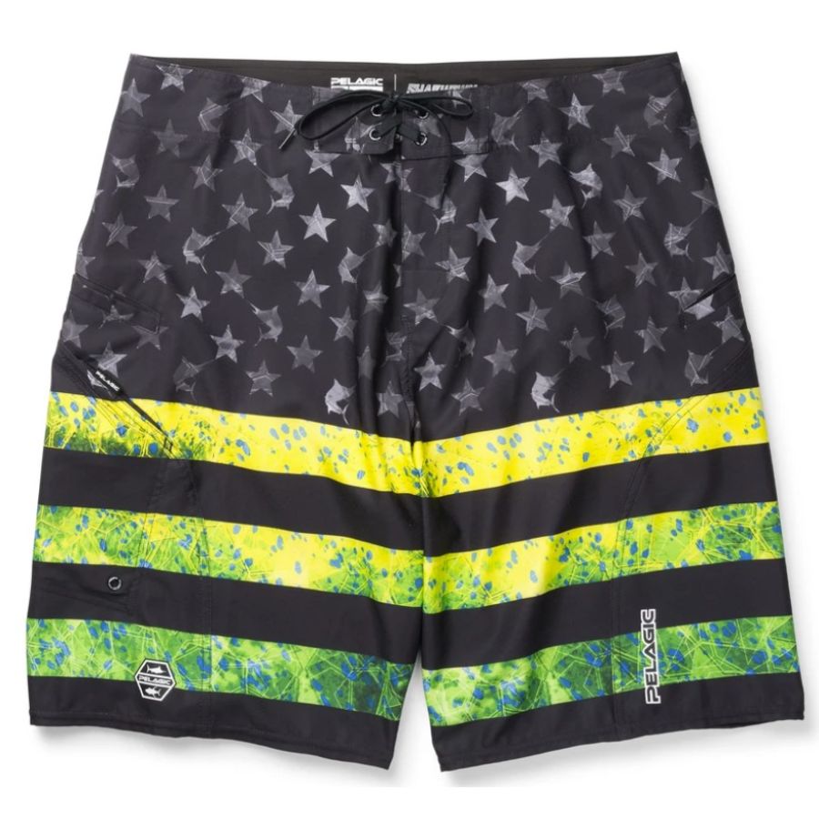 Pelagic Sharkskin Americamo Fishing Shorts for Men