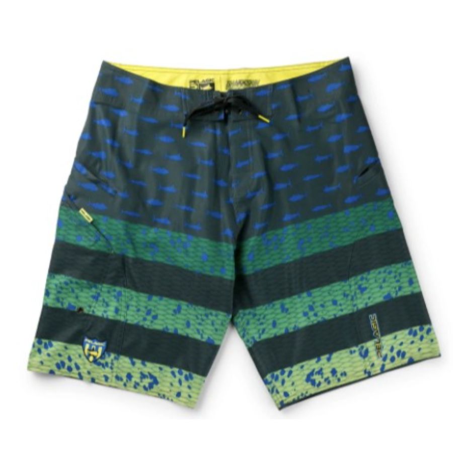 Pelagic Sharkskin Americamo Fishing Shorts for Men