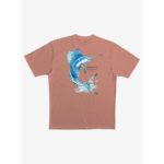 Quiksilver Leaps and Bounce T-Shirt Canyon Sunset Back