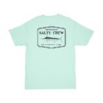 Salty Crew Stealth Standard Short Sleeve Shirt Seafoam Back Web