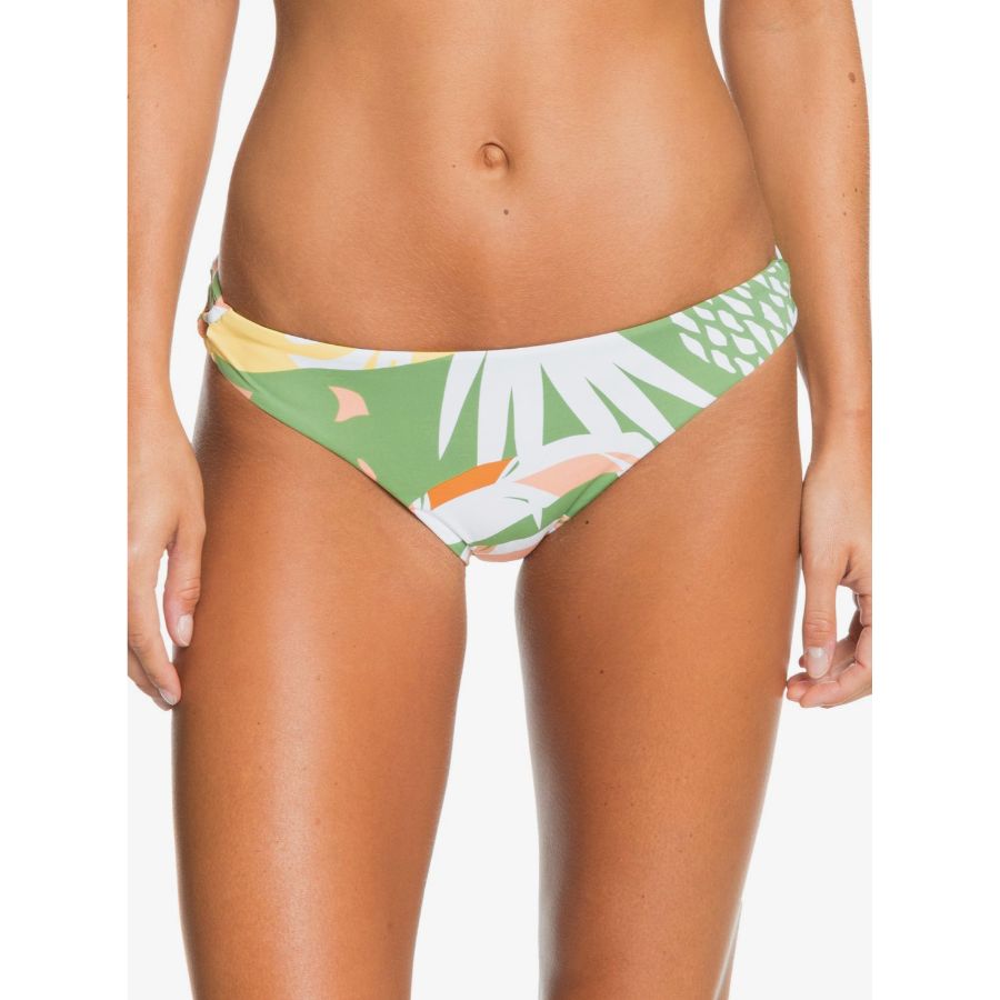 Endless Summer Cara Green High-Waist Hipster Bikini Bottom