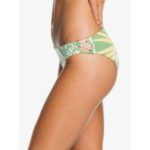 Roxy Wildflowers Reversible Bikini Bottom Turf Green Undertone Side