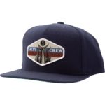 Salty Crew High Tail 5 Panel Snapback Navy Front