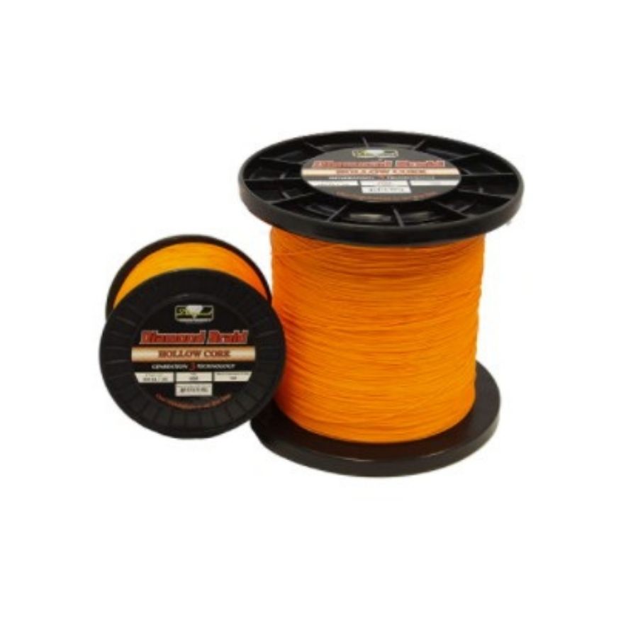 Fluorocarbon Leader into Hollow Core Braid