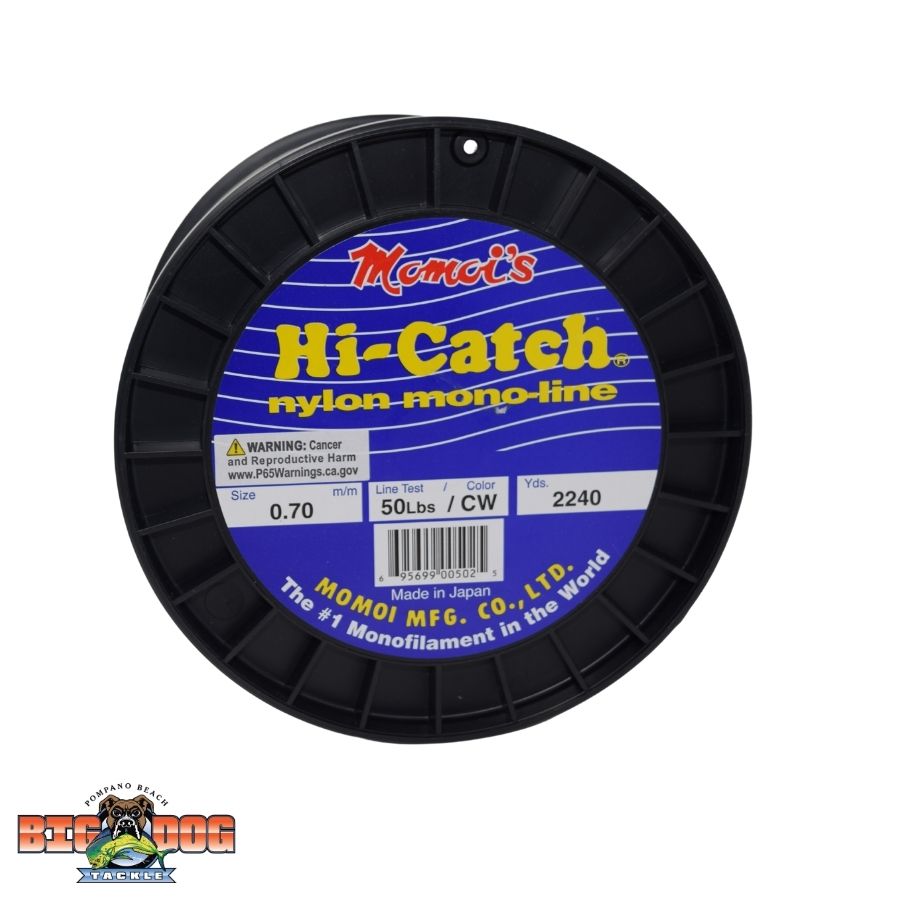 Momoi's Hi-Catch Mono Leader Line - 100 Yards – Crook and Crook Fishing,  Electronics, and Marine Supplies