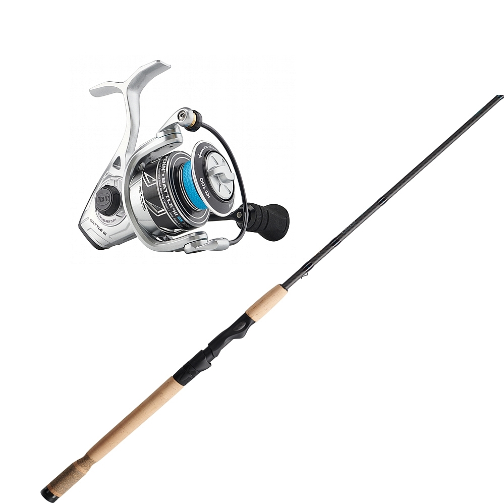 An inside look at the new Penn Battle III spin fishing reel piece by