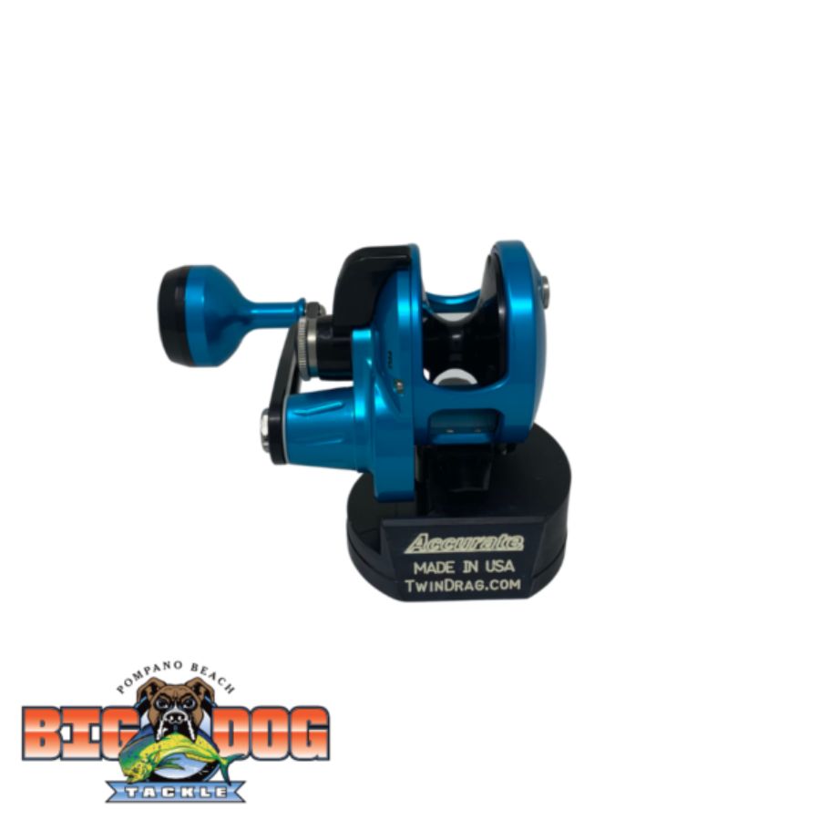 ACCURATE VALIANT ICE BLUE / BLACK SPECIAL EDITION – Big Dog Tackle